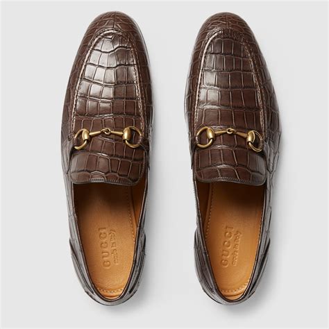 style gucci jordaan loafers|gucci crocodile loafer.